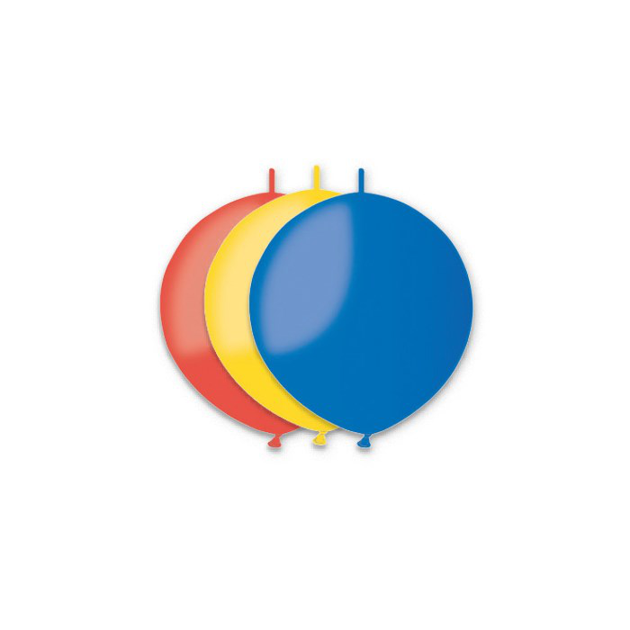 PALLONCINI 13 POLLICI LINK CM.32 ASSORTITI CONF. 100PZ. DIMAV