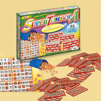 TOMBOLA 48 CARTELLE SPECIAL CON CARTELLE CON FINESTRELLE 093 SALA