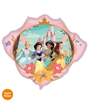 PRINCIPESSE PALLONCINO MYLAR SAGOMA SPECCHIO 31 POLLICI SUPERSHAPE ROCCA