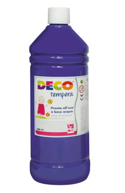 TEMPERA LIQUIDA FLACONE DA 500ML. BLU OLTREMARE DECO CWR
