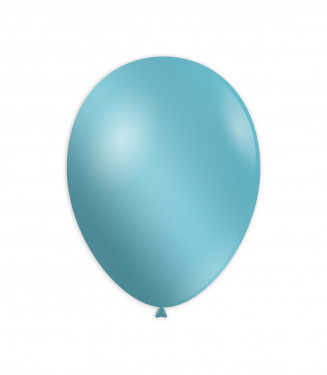PALLONCINI 13 POLLICI METAL CM.33 CONF.100PZ. CELESTI 80