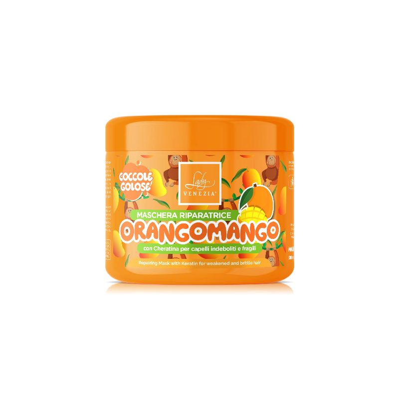 MASCHERA CAPELLI CONF.500ML. PER CAPELLI FRAGILI RIPARATRICE ORANGOMANGO