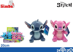 STITCH E ANGEL PELUCHE CM.20 EOLD.