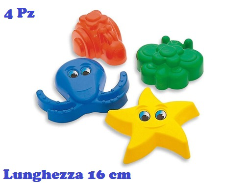 GIOCO FORMINE GIGANTI CONF. 4PZ. IN RETE ART.166 ADRIATIC