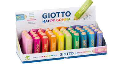 GOMME GIOTTO HAPPY FORMA MINI PASTELLO PEZZI 40