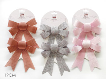 APPENDINO FIOCCO COCCARDA CONF. 2PZ. CM.10 3 COLORI 445546 GENERAL