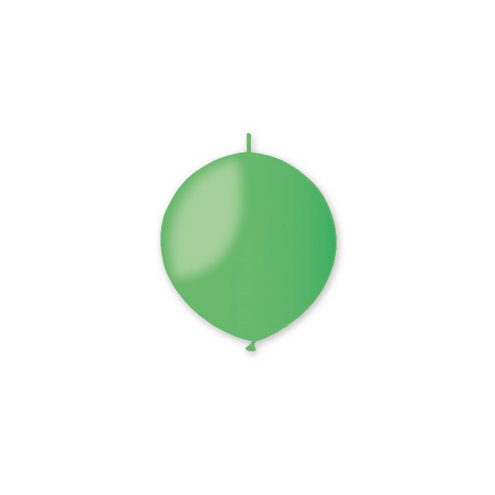 PALLONCINI 13 POLLICI LINK CM.32 VERDI CONF. 100PZ. BIGPARTY
