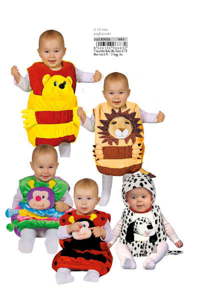 COSTUME BABY 06/18 MESI SACCOTTINI ORSETTO BABY