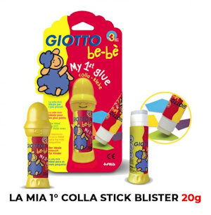 COLORI GIOTTO BE-BE' SOLO MIA PRIMA COLLA STICK DA 20GR. FILA