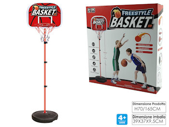 PIANTANA BASKET CM.70 CON MINI PALLA 115185 GENERAL