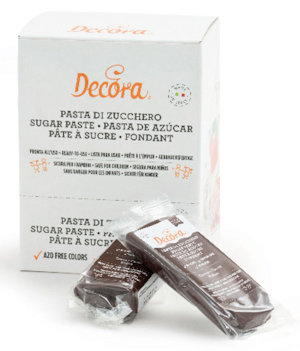 PASTA DI ZUCCHERO 100G. CACAO DECORA