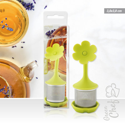 UTENSILE INFUSORE PER THE IN SILICONE FIORE IDEA'S