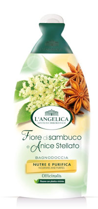 BAGNODOCCIA 500ML. ANGELICA FIORE DI SAMBUCO E ANICE STELLATO