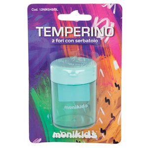 TEMPERINO CONTENITORE 2 FORI SU BLISTER NIKOFFICE