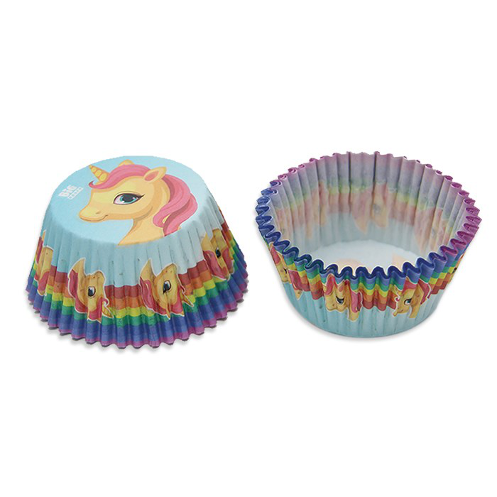 PIROTTINI UNICORNI STRIPES D.50 CONF. DA 48PZ. BIGPARTY