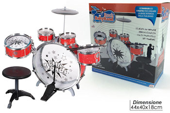 BATTERIA ROCK BAND CM.44x40x18 100690 GENERAL