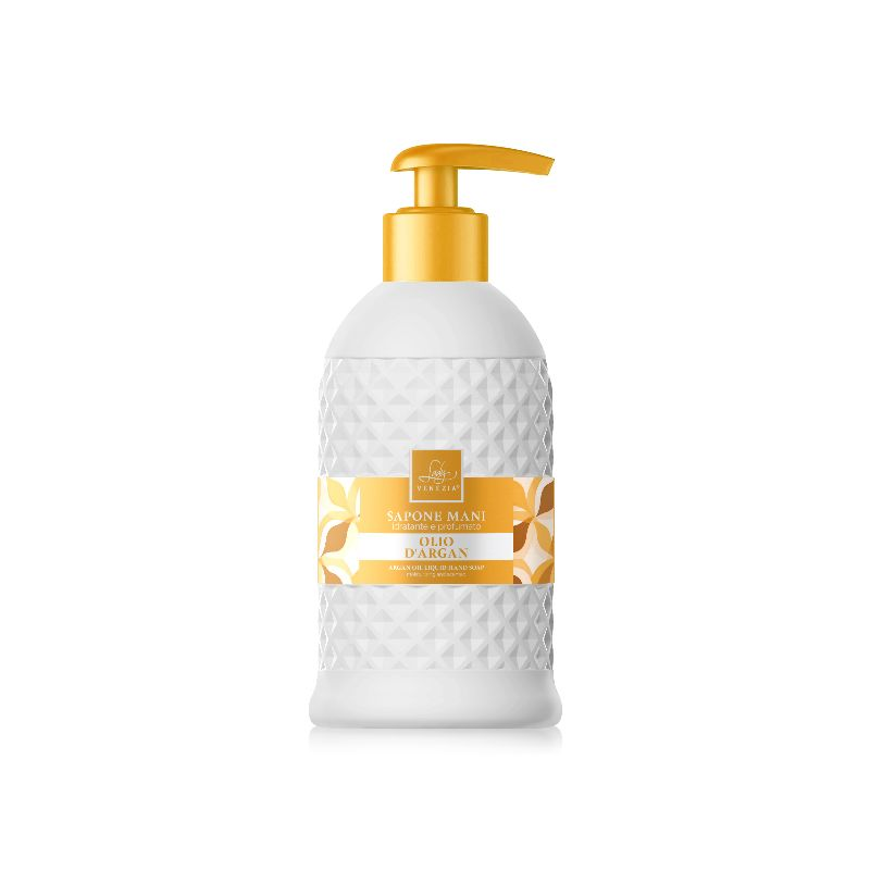 SAPONE LIQUIDO 500ML. CON DOSATORE LADY VENEZIA OLIO DI ARGAN