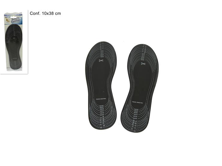 PIEDI SOLETTA SOTTOPIEDI CARBONE DUESSE