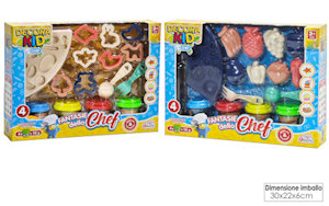 PLASTILINA DECORA KID FANTASIE DELLO CHEF ASS. 1 GENERAL 100801