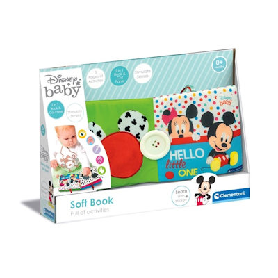BABY GIOCO DISNEY SOFT BOOK 12-36 MESI 17721 CLEMENTONI