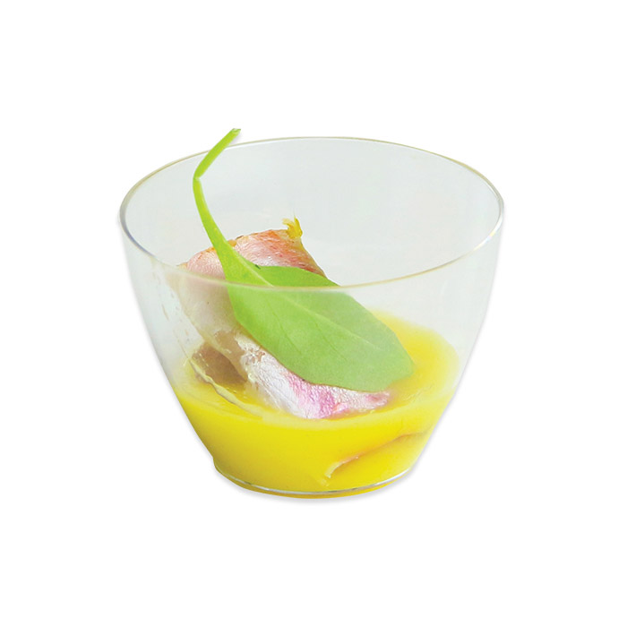 FINGER FOOD COPPETTE MINI CM.5x5x3.5  TRASPARENTI CONF.12PZ.