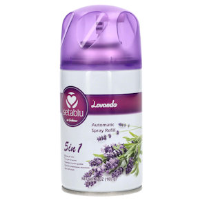 DEODORANTE AMBIENTE SPRAY RICARICA SETABLU LAVANDA 250ML.