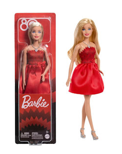 BARBIE RUBY 80° ANNIVERSARIO MATTEL JGD25