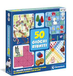 GIOCO RIUNITI 50 IN 1 12941 CLEMENTONI