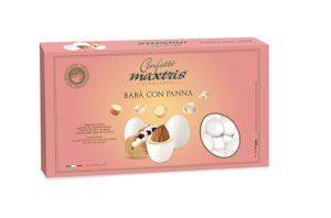 CONFETTI MAXTRIS CIOCOMANDORLA 1KG. BABA' CON PANNA MANDORLA RICOPERTA DI CIOCCO