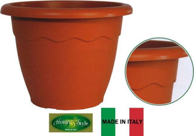 VASO IN PLASTICA VULCANO D.30 (CM.29x23H) DUPLAST