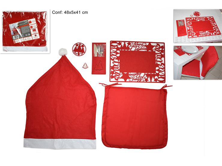 TAVOLA SOLO DECORAZIONE POSTO CONF.6PZ. DUESSE