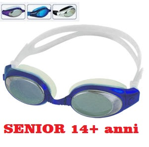 OCCHIALINI MARE 14+ ANNI IN SILICONE SENIOR DIABLO IN CUSTODIA 77313