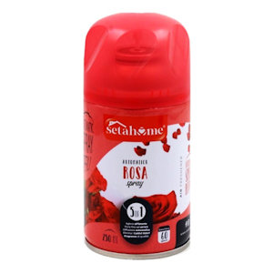 DEODORANTE AMBIENTE SPRAY RICARICA SETABLU ROSA 250ML.
