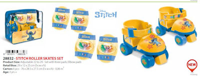 PATTINI 4 RUOTE REGOLABILI 22 AL 29 PERS. M. STITCH CON PROTEZIO 28832 MONDO