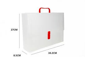 CARTELLA POLIONDA DORSO 8 CM.27x37 BIANCA