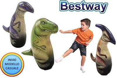 SOGGETTI GONFIABILI ANIMALI SEMPRE IN PIEDI CM.90 DINOSAURO BESTWAY 52287