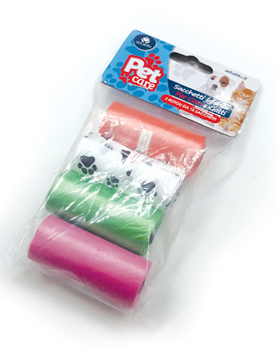 PET SACCHETTI IGIENICI CONF.4 ROTOLI SETABLU
