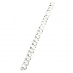 DORSETTO SPIRALE RILEGAFOGLI 12mm BIANCO CAPACITA' 110ff CONF.100PZ. NIKOFFICE