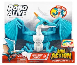 ANIMALI IN SCATOLA DINOSAURO ROBO ALIVE PTERADACTYL ZURU 7173