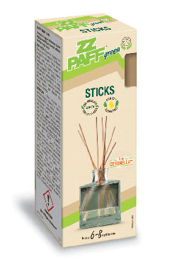 PROTEZIONE AMBIENTE ZZ PAFF PROFUMATORE CITRONELLA LIQUIDO 100ML. CON BASTONCINI