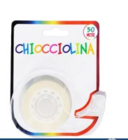 NASTRO ADESIVO 15x30 CON CHIOCCIOLINA SU BLISTER EOLD.