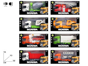 CAMION DA LAVORO SCANIA CM.32 CON SUONI MAZ.