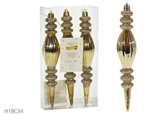 APPENDINO PENDAGLIO CM.H.18 ORO CONF. DA 3PZ. 418557 GENERAL