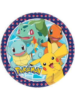 POKEMON THE ORIGINAL PIATTI CM.23 CONF.8PZ. BIGI