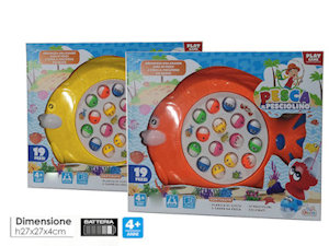 GIOCO CANNA PESCA A BATTERIA CM.27x27 100259 GENERAL