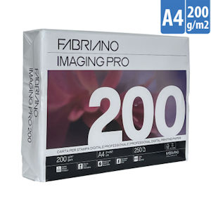 RISMA CARTA A4 BIANCA 200GR. 250FF. IMAGING PRO FABRIANO