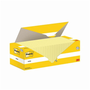 MEMO BLOCCO ADESIVO mm..76x76 (12+12 OMAGGIO )GIALLO POST-IT pezzi 12