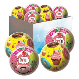 MINI PALLA D.140 PVC GENERICA SWEETIES FANTASY MONDO