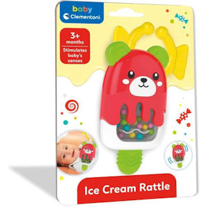 SONAGLINO ICE CREAM RATTLE 3+ MESI 17503 CLEMENTONI