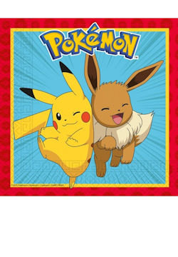 POKEMON EVOLUTION TOVAGLIOLI IN CARTA CM.33x33 CONF.20PZ. BIGI